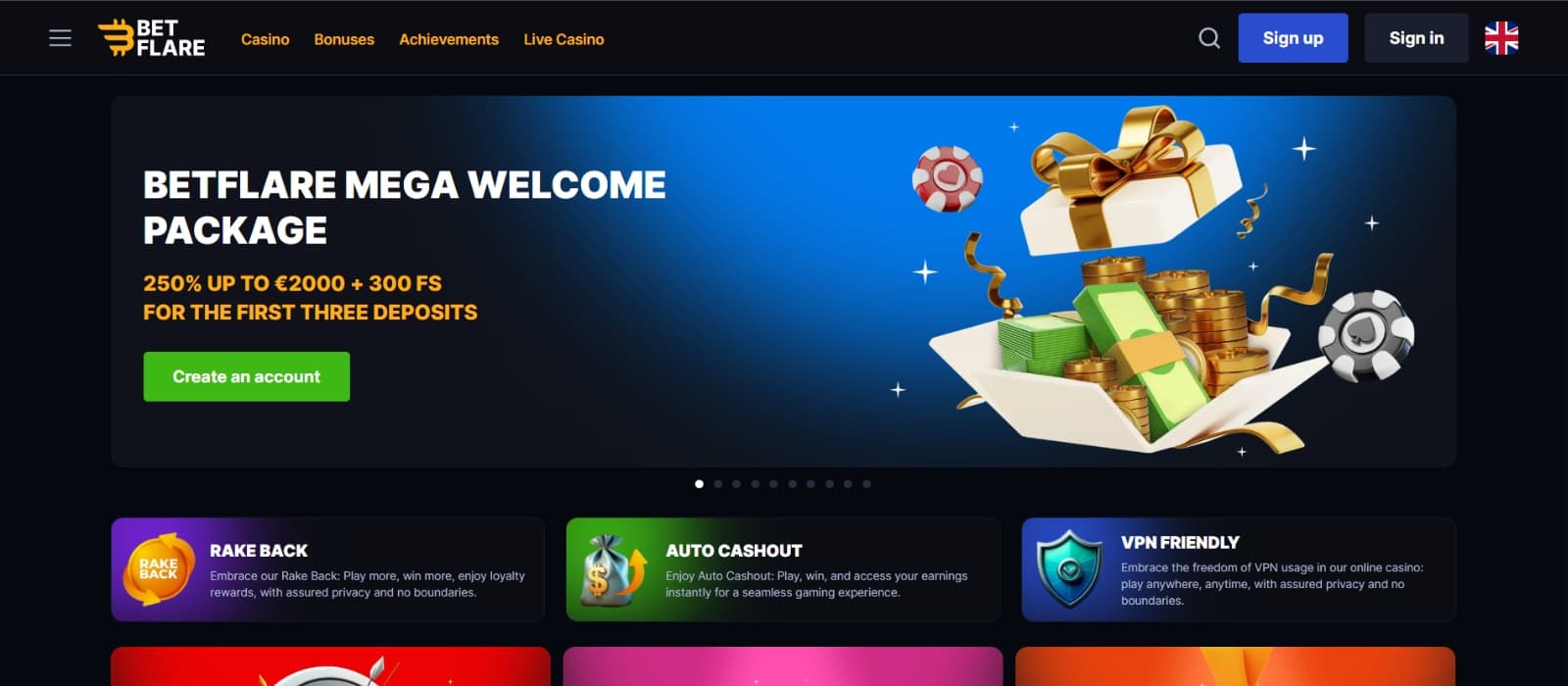 Betflare Casino